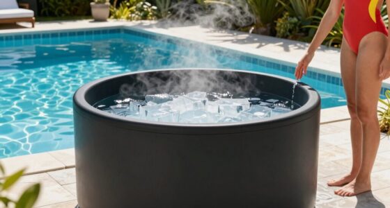 enhance relaxation with cold tubs