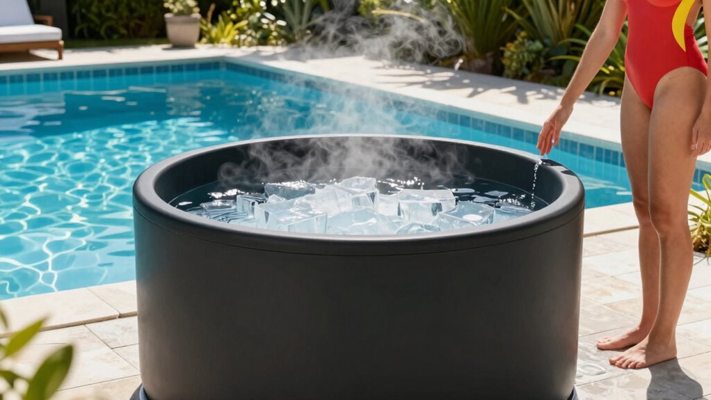 enhance relaxation with cold tubs