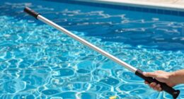 enhanced telescopic pool pole