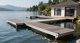 floating docks are ideal