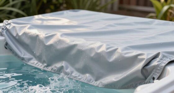 hot tub cover efficiency