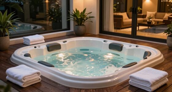 indoor hot tub precautions