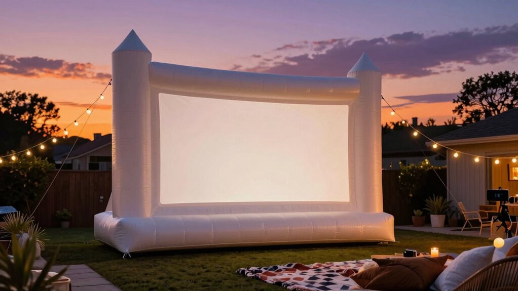 inflatable screens for movies