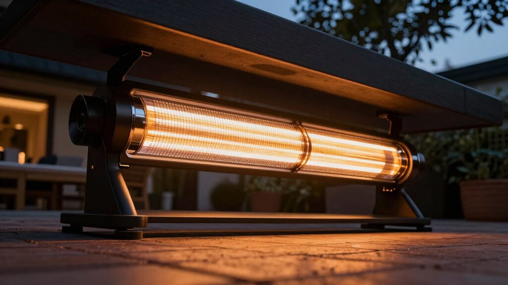 infrared heaters have unique warmth