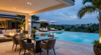 integrated dining and leisure spaces