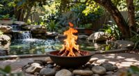 integrating fire water shade