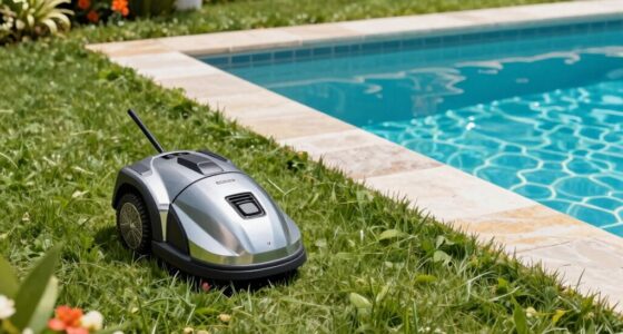 lawn mowers and pools