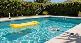 maintain pool during heat