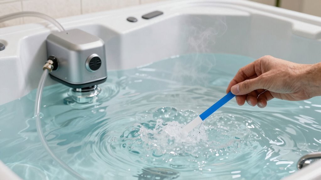 maintain water chemistry balance