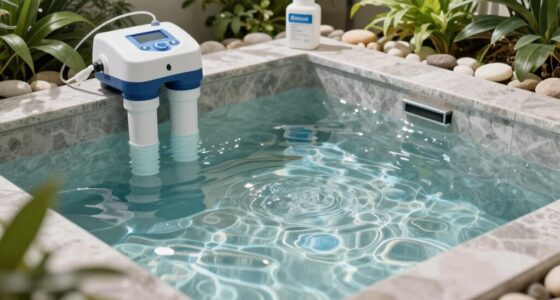 maintain water chemistry consistently