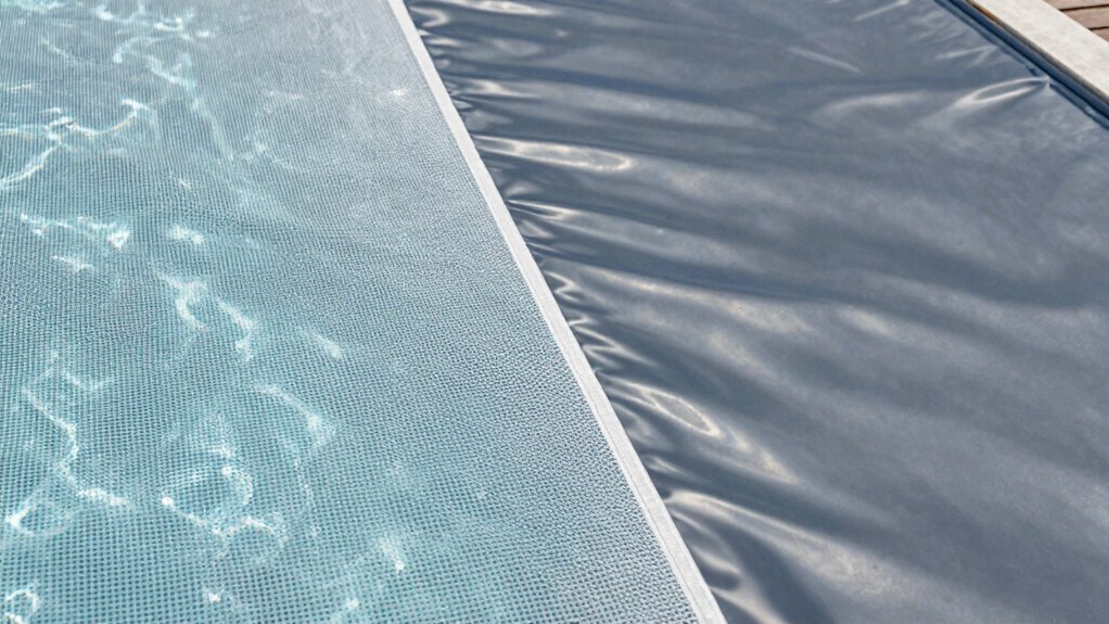 mesh versus solid safety covers