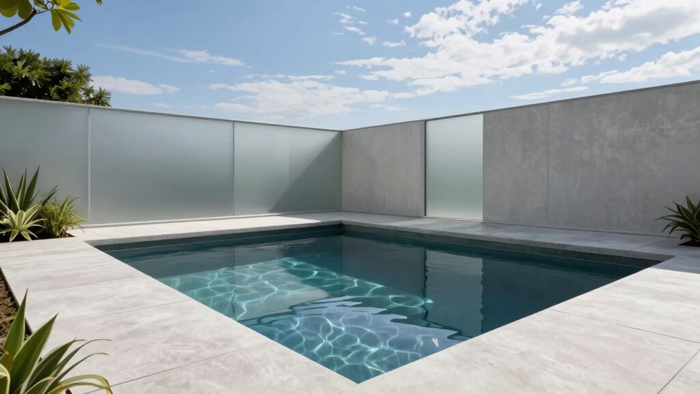 minimalist contrasting natural materials