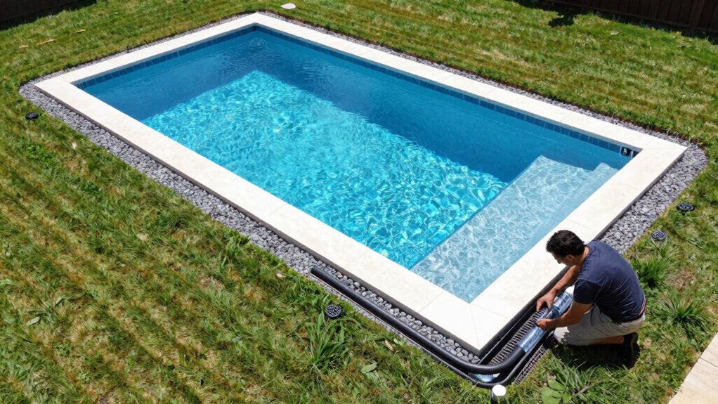 optimize pool drainage system