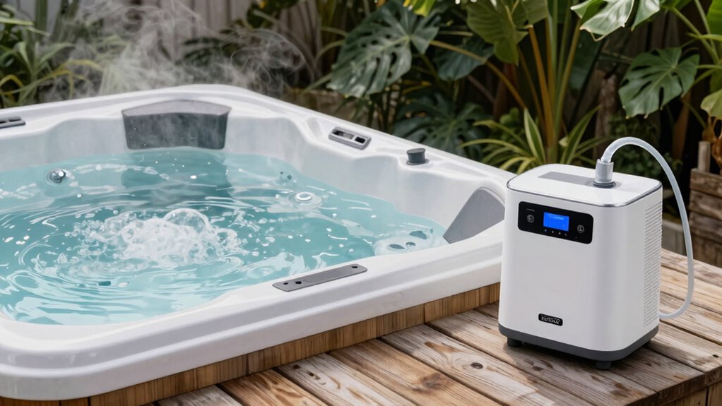 ozonators enhance hot tubs