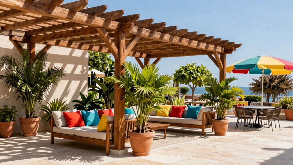 permanent durable outdoor shade