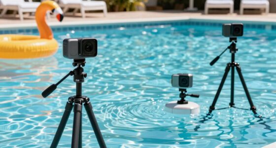 planned poolside action recordings