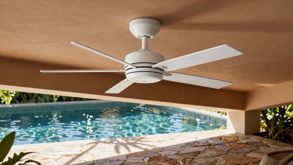 pool area cooling enhancement