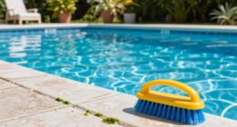 pool brushing importance remains