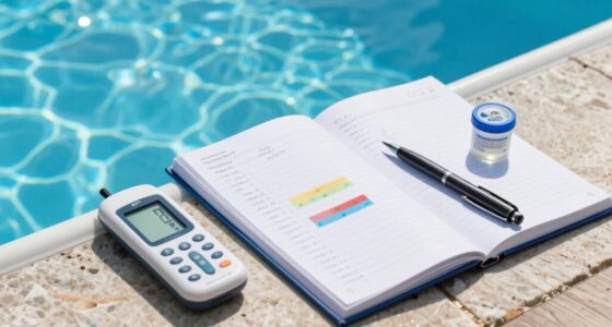 pool chemical maintenance records