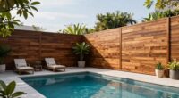 pool privacy panels enhance space