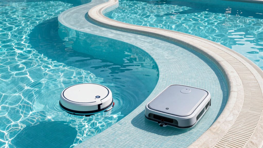 pool shape influences cleaner efficiency