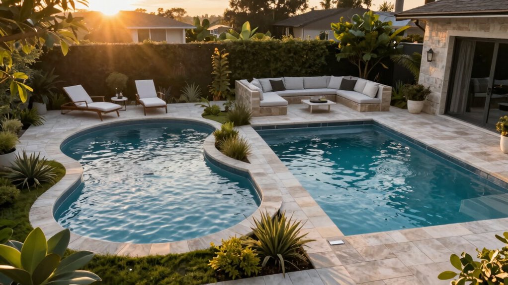 pool shape influences safety