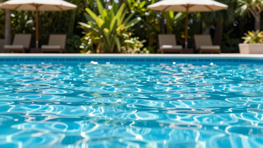 protect pool chlorine from sunlight