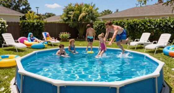 quick simple above ground pools