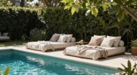 quiet yard daybeds