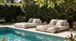 quiet yard daybeds