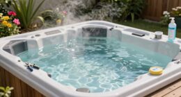resetting neglected hot tub