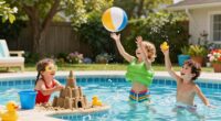 screen free pool fun