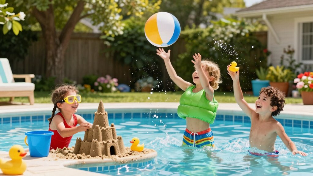 screen free pool fun