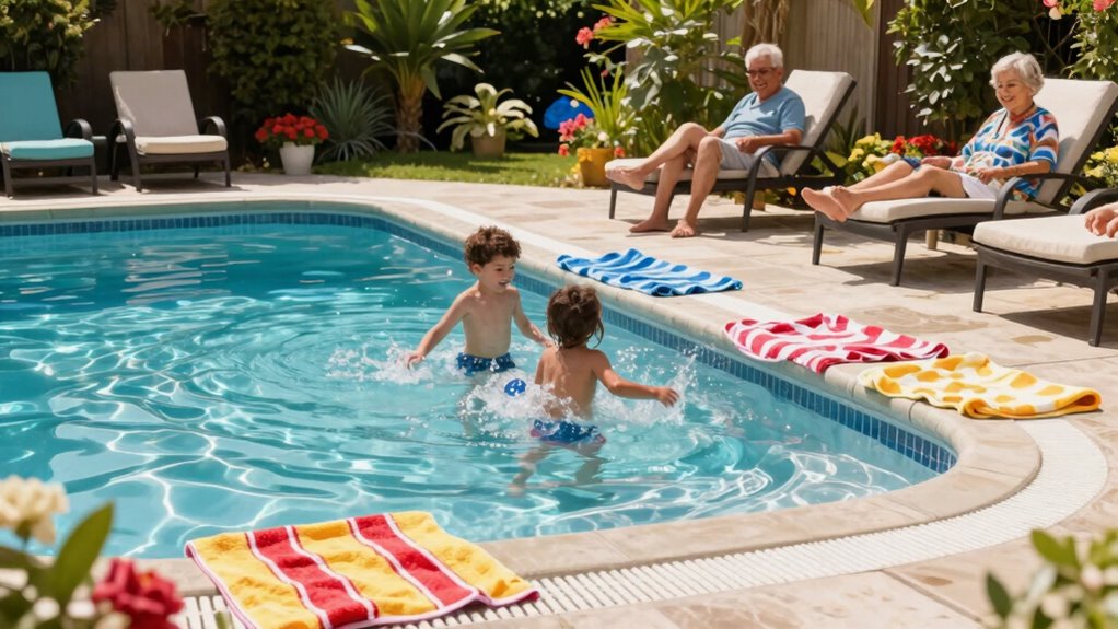 secure accessible pool entry