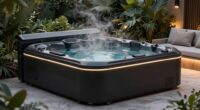 silent luxurious hot tub