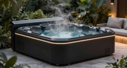 silent luxurious hot tub