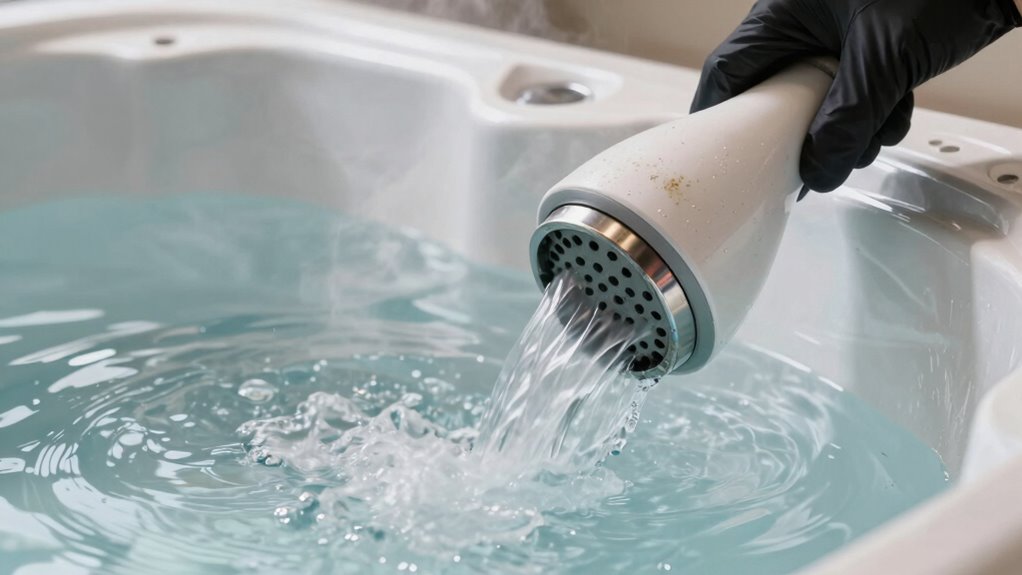 spa jet pressure decrease