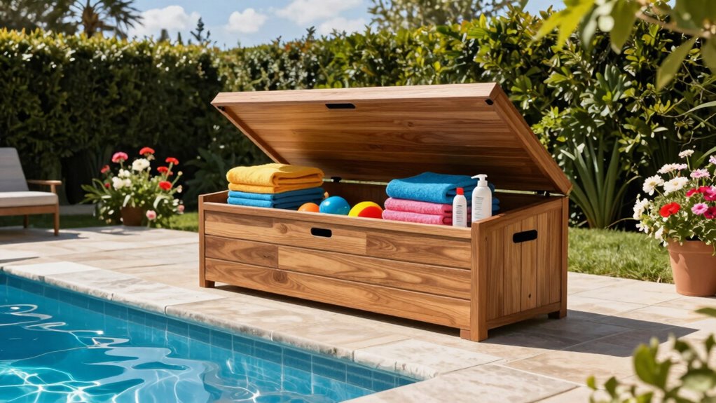 summer pool storage essentials