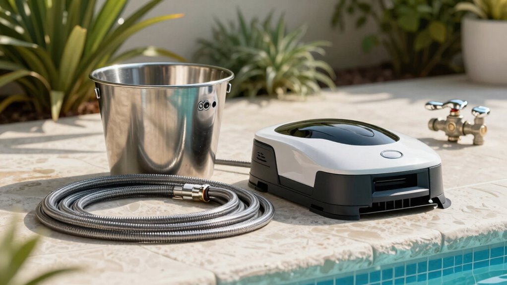 unobtrusive essential pool gear