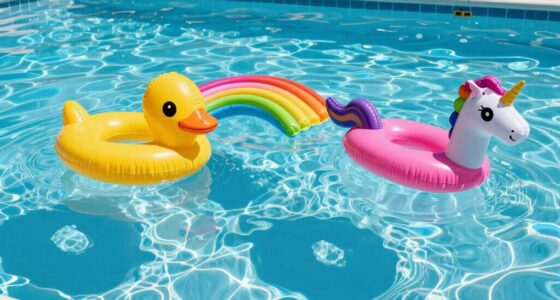 unsecured pool toy hazards