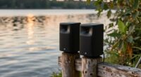 water safe outdoor speaker placement