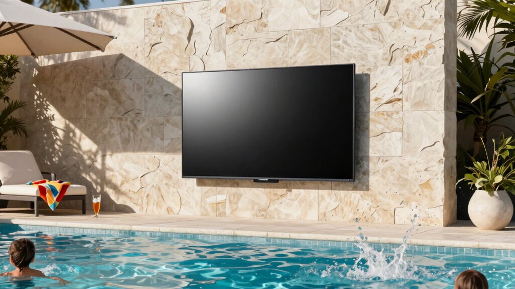 weather proof outdoor tv protection