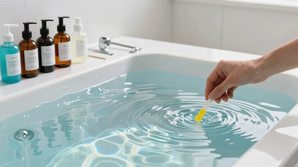 weekly spa water maintenance