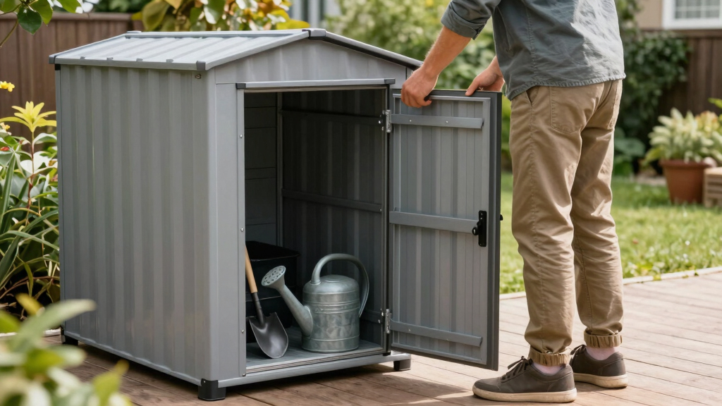 1 Best Metal Storage Shed for Patio Tools in 2026
