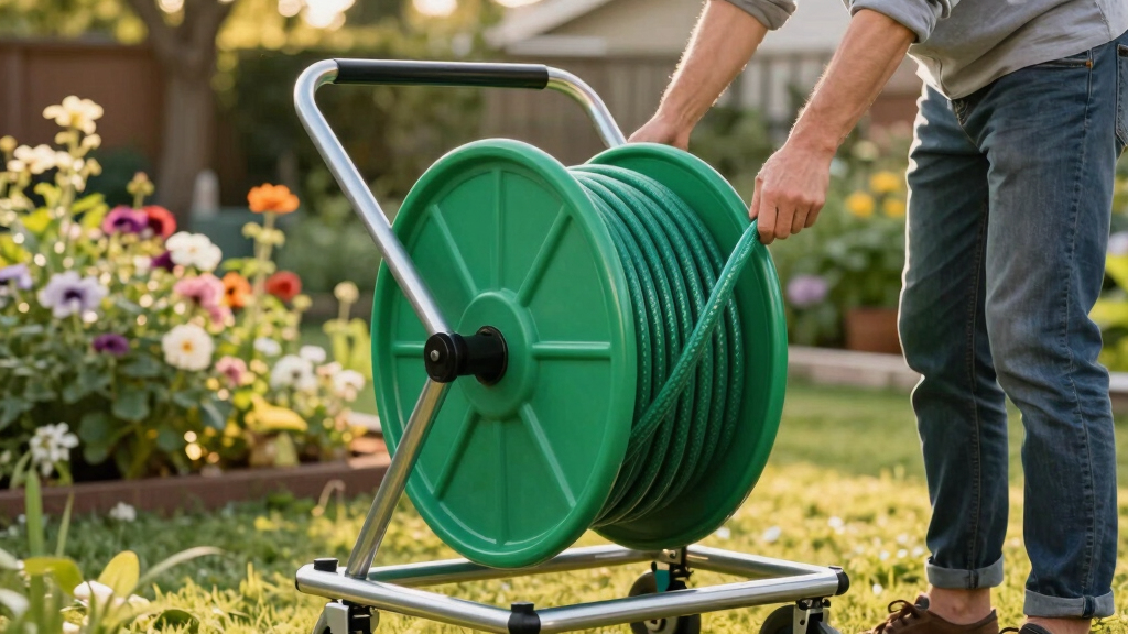 3 Best Garden Hose Reel Carts in 2026