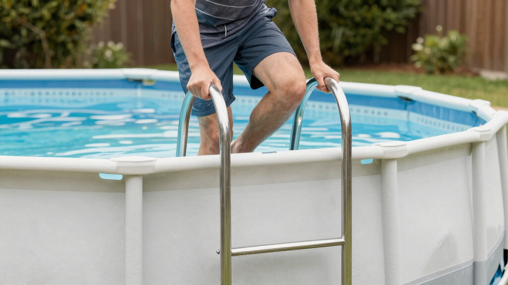 4 Best Resin Above Ground Pool Ladders in 2026