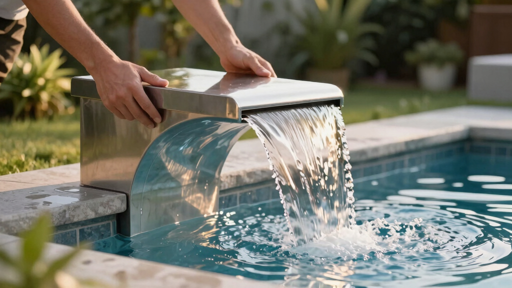 4 Best Stainless Steel Pool Waterfall Features in 2026
