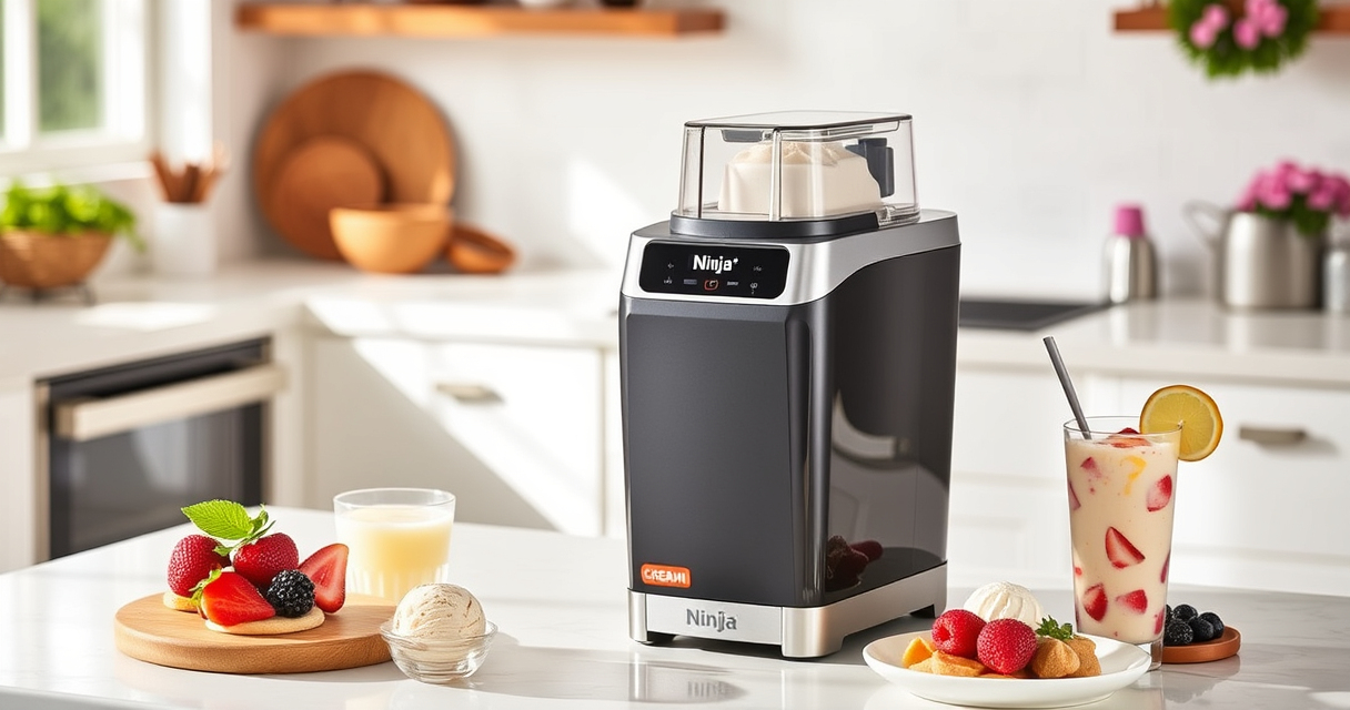 Beat the Summer Heat with Ninja CREAMi Deluxe Ice Cream Maker