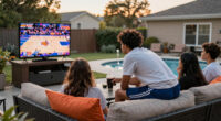 Everyone’s Outside Watching the Knicks
