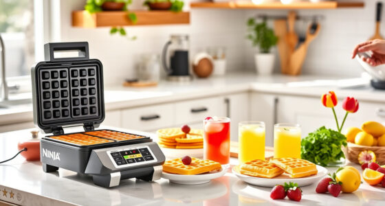 Make Perfect Summer Waffles with the Ninja Belgian Waffle Maker Pro